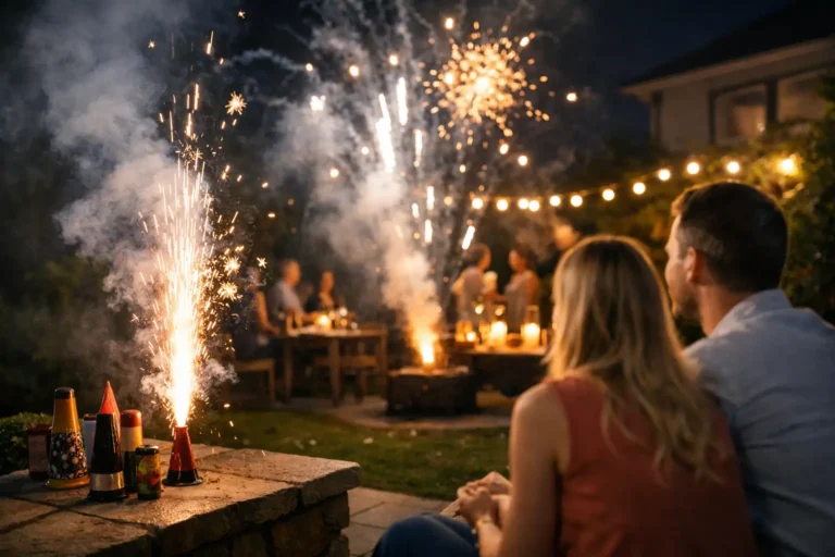 Er fyrværkeri tilladt til privat fest?